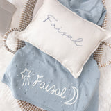 Baby Blanket with Moon & Stars - Personalise Me