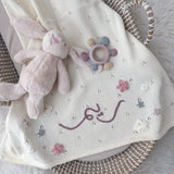 Baby Blanket with Flowers - Personalise Me