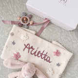 Baby Blanket with Flowers - Personalise Me