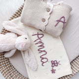 Build Your Own - Baby Blanket, Cardigan and Bunny Gift Set - Personalise Me