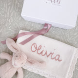 Build Your Own - Bunny & Blanket 2-Piece Gift Set - Personalise Me