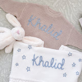 Baby Blanket with Stars - Personalise Me
