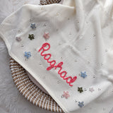 Baby Blanket with Flowers - Personalise Me