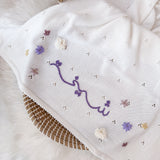 Baby Blanket with Flowers - Personalise Me