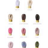 Linen Nursery Cushion Hand Embroidered - Personalise Me