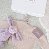 Personalised Cardigan & Bunny Gift Set - Personalise Me