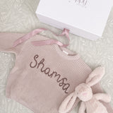 Personalised Sweater & Bunny Gift Set - Personalise Me