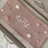 Baby Blanket with Flowers - Personalise Me