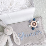 Build Your Own - Bunny, Blanket & Teether 3-Piece Gift Set - Personalise Me