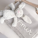 Build Your Own - Bunny & Blanket 2-Piece Gift Set - Personalise Me