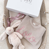 Knitted Jumper - Hand Embroidered - Personalise Me