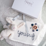 Build Your Own - Bunny, Blanket & Teether 3-Piece Gift Set - Personalise Me