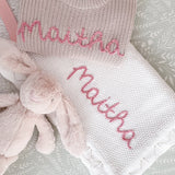 Build Your Own - Baby Blanket, Sweater and Bunny Gift Set - Personalise Me