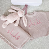 Build Your Own - Baby Blanket, Sweater and Bunny Gift Set - Personalise Me