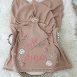 Build Your Own - Baby Blanket & Knitted Bunny Comforter Gift Set - Personalise Me