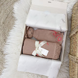 Build Your Own - Baby Blanket & Knitted Bunny Comforter Gift Set - Personalise Me