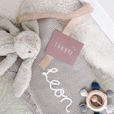 Build Your Own - Bunny, Blanket & Teether 3-Piece Gift Set - Personalise Me