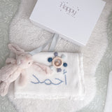 Build Your Own - Bunny, Blanket & Teether 3-Piece Gift Set - Personalise Me