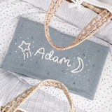 Baby Blanket with Moon & Stars - Personalise Me