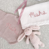 Build Your Own - Baby Blanket, Sweater and Bunny Gift Set - Personalise Me