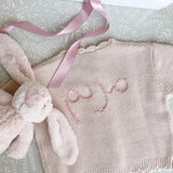 Personalised Cardigan & Bunny Gift Set - Personalise Me