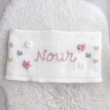 Baby Blanket with Flowers - Personalise Me