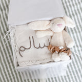 Build Your Own - Bunny, Blanket & Teether 3-Piece Gift Set - Personalise Me