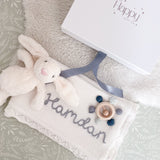 Build Your Own - Bunny, Blanket & Teether 3-Piece Gift Set - Personalise Me