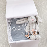 Star Blanket, Bunny & Teether 3-Piece Gift Set - Personalise Me