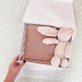 Build Your Own - Bunny & Blanket 2-Piece Gift Set - Personalise Me