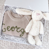 Personalised Sweater & Bunny Gift Set - Personalise Me