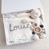 Build Your Own - Bunny, Blanket & Teether 3-Piece Gift Set - Personalise Me