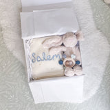 Build Your Own - Bunny, Blanket & Teether 3-Piece Gift Set - Personalise Me