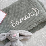 Baby Blanket with Moon & Stars - Personalise Me