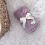 Baby Blanket with Flowers - Personalise Me