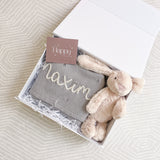 Build Your Own - Bunny & Blanket 2-Piece Gift Set - Personalise Me