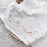 Baby Blanket with Flowers - Personalise Me