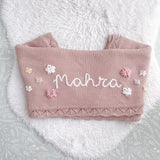 Baby Blanket with Flowers - Personalise Me