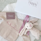 Personalised Cardigan & Bunny Gift Set - Personalise Me