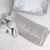 Build Your Own - Bunny & Blanket 2-Piece Gift Set - Personalise Me