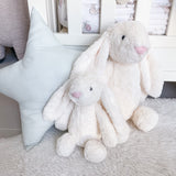 Super Soft Plush Bunny - White